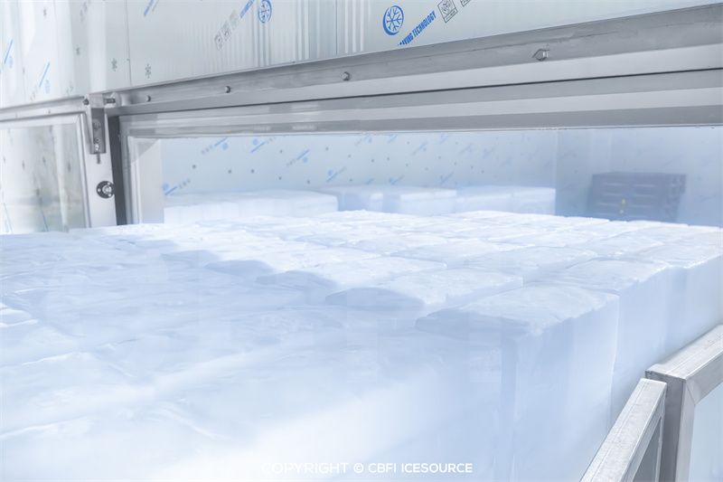 نجاح مشروع آلة تصنيع مكعبات الثلج بالتبريد المباشر بسعة 10 أطنان في آنهوي، الصين